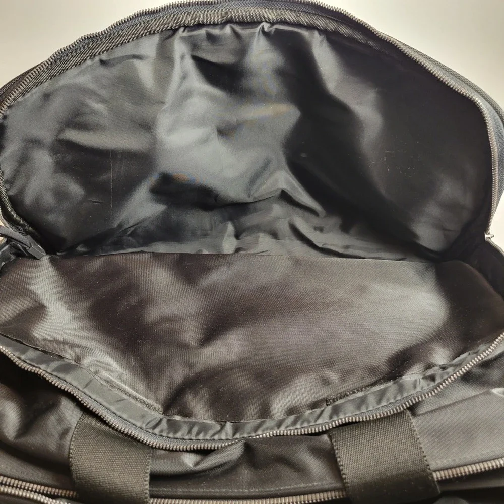 Banana Republic Duffle Bag Large Black Good Nylon Travel Weekender Luggage‎